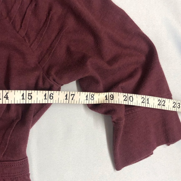 Element Brand Maroon Empire Waist Dress - Picture 14 of 16